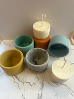 Hand-Poured Candle Refills Wax Refills for Concrete Candles