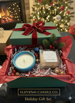 Luxury Holiday Candle Gift Box – Concrete Candle, Refill + Chocolate | Pre-Order Now