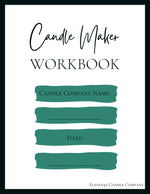 The Candle Maker's Workbook: Candle terms and workbook for beginners  Digital Download